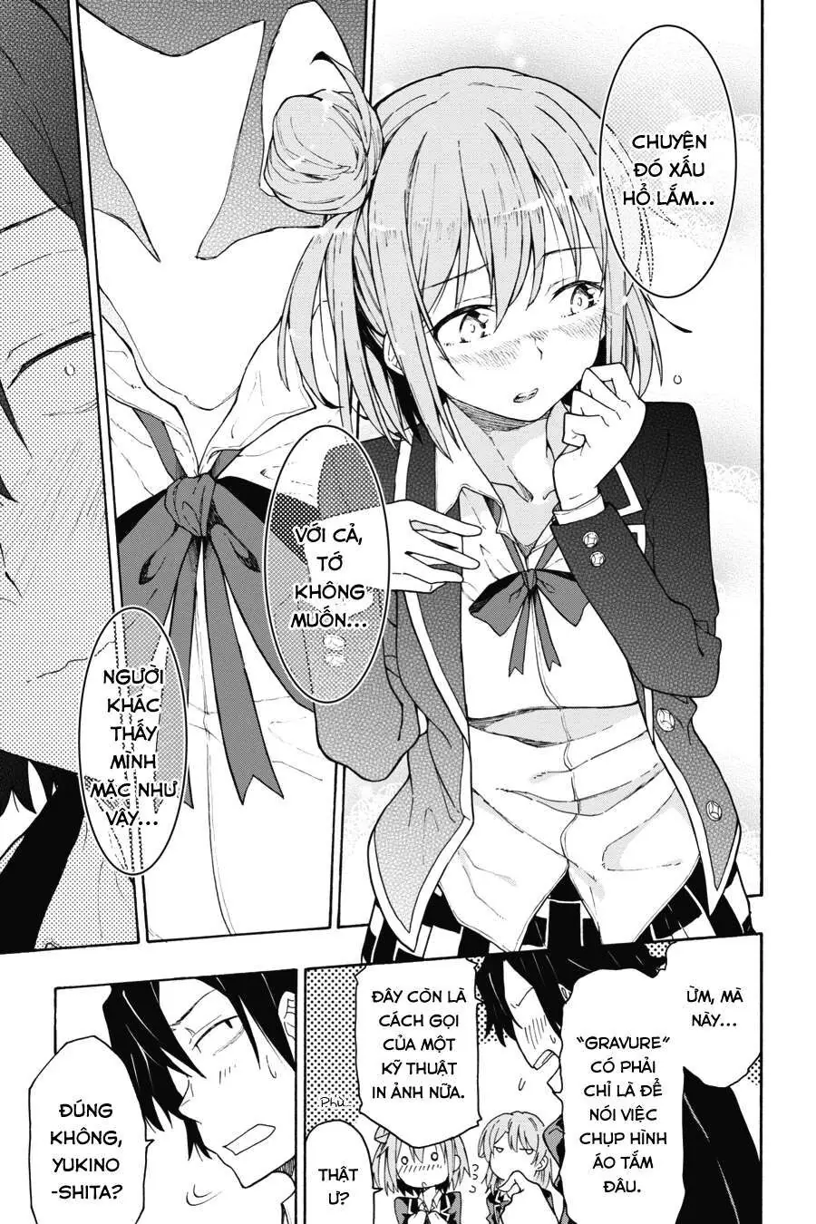 Chuyện Tình Thanh Xuân Bi Hài Của Tôi Quả Nhiên Là Sai Lầm @Comic Chapter 72 - Trang 12