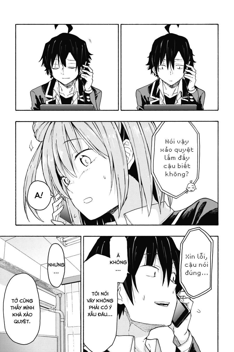 Chuyện Tình Thanh Xuân Bi Hài Của Tôi Quả Nhiên Là Sai Lầm @Comic Chapter 72 - Trang 22