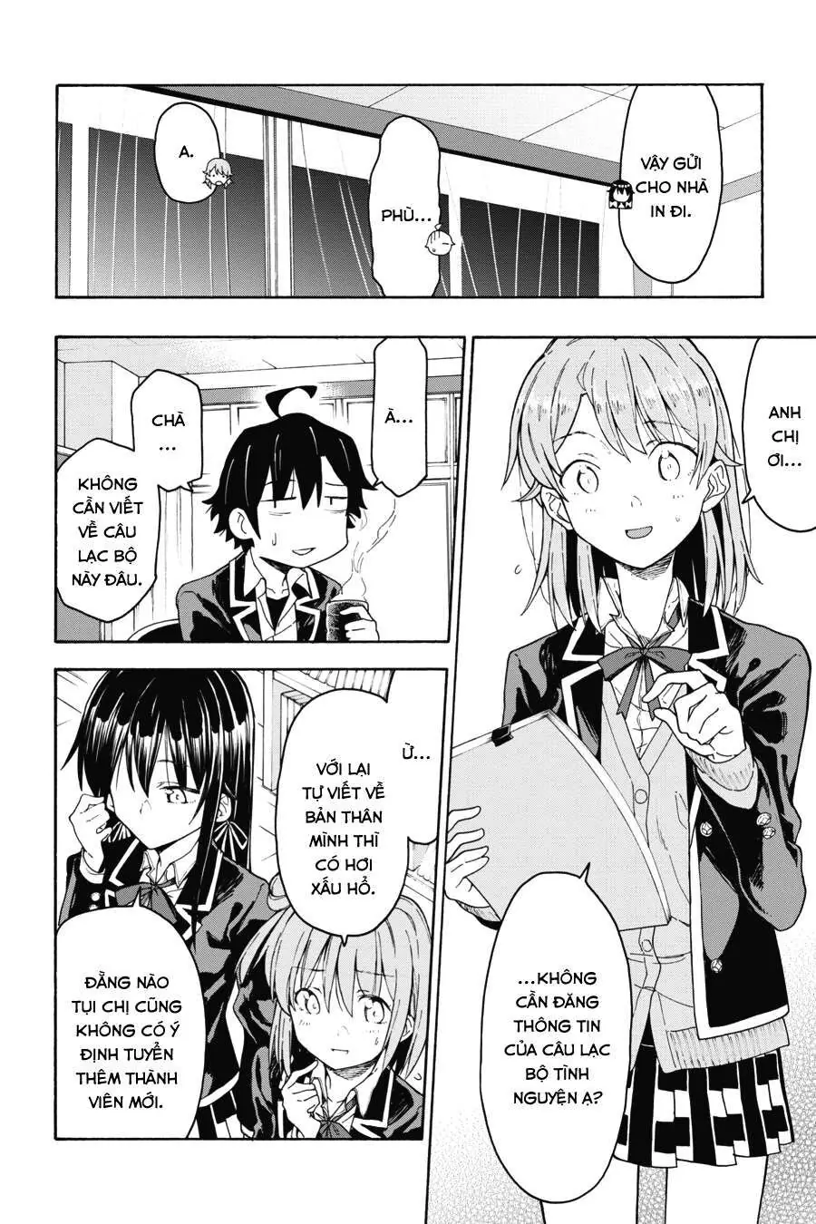Chuyện Tình Thanh Xuân Bi Hài Của Tôi Quả Nhiên Là Sai Lầm @Comic Chapter 72 - Trang 31