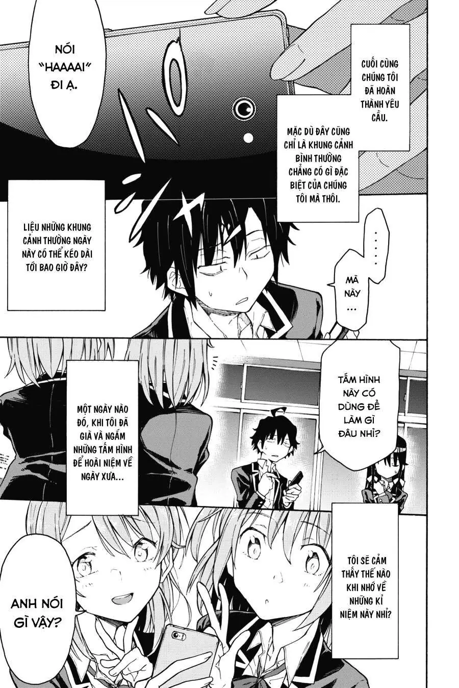 Chuyện Tình Thanh Xuân Bi Hài Của Tôi Quả Nhiên Là Sai Lầm @Comic Chapter 72 - Trang 34