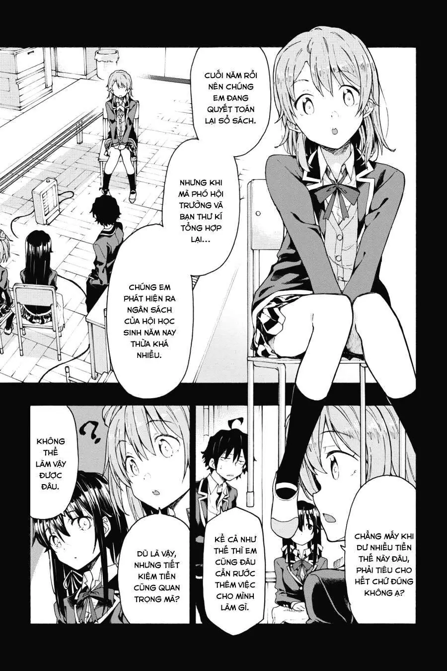 Chuyện Tình Thanh Xuân Bi Hài Của Tôi Quả Nhiên Là Sai Lầm @Comic Chapter 72 - Trang 4