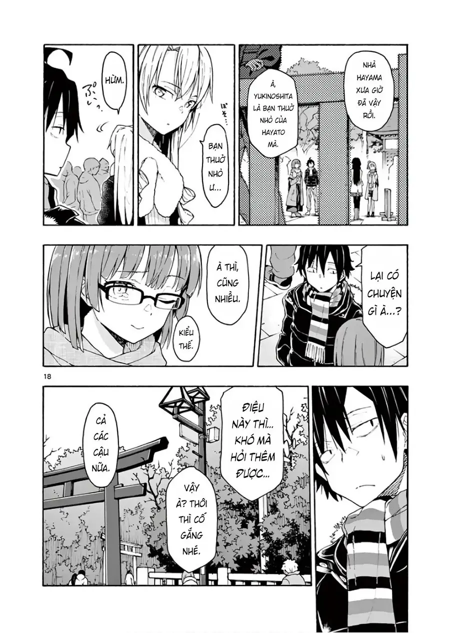 Chuyện Tình Thanh Xuân Bi Hài Của Tôi Quả Nhiên Là Sai Lầm @Comic Chapter 73 - Trang 20