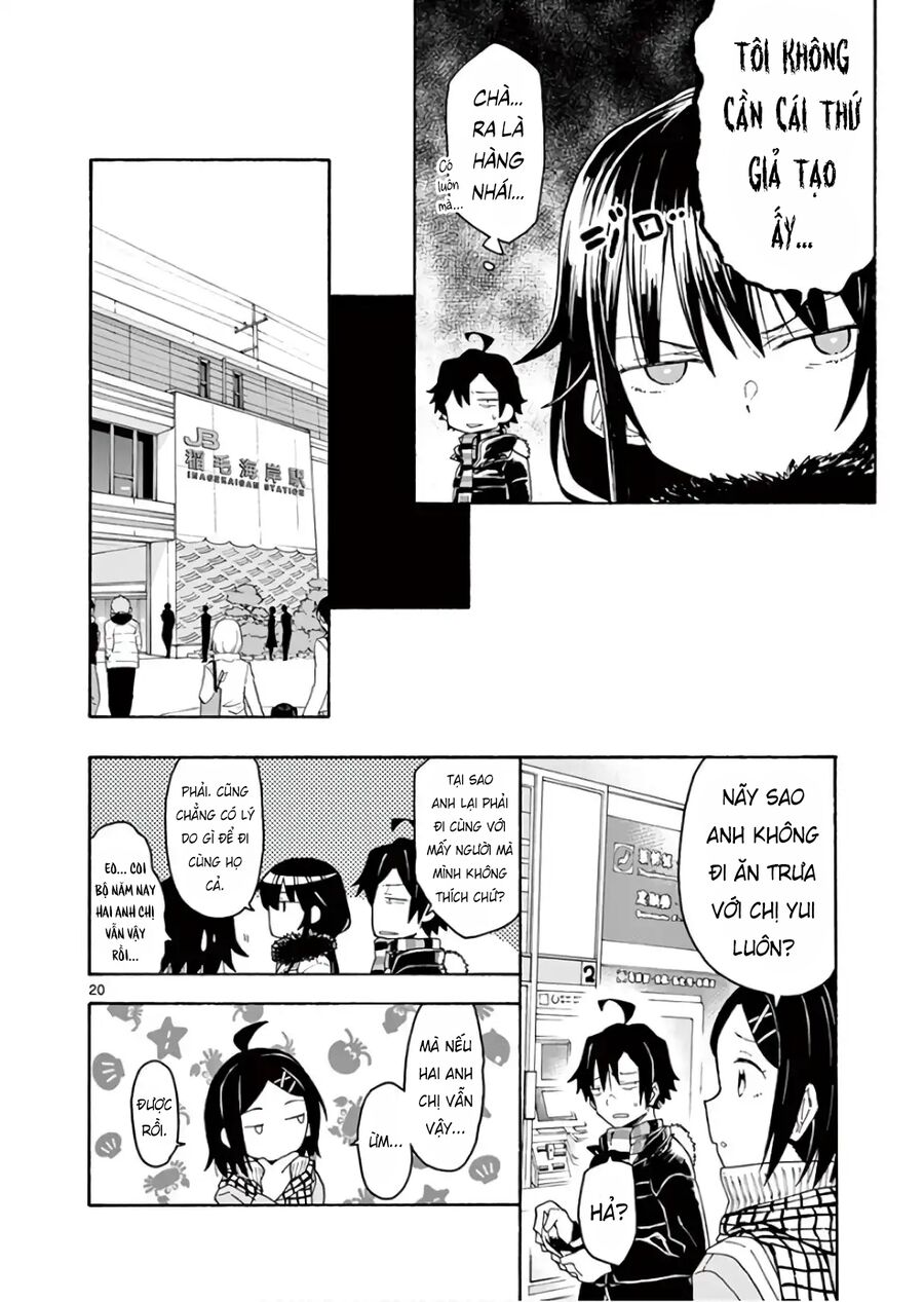 Chuyện Tình Thanh Xuân Bi Hài Của Tôi Quả Nhiên Là Sai Lầm @Comic Chapter 73 - Trang 22