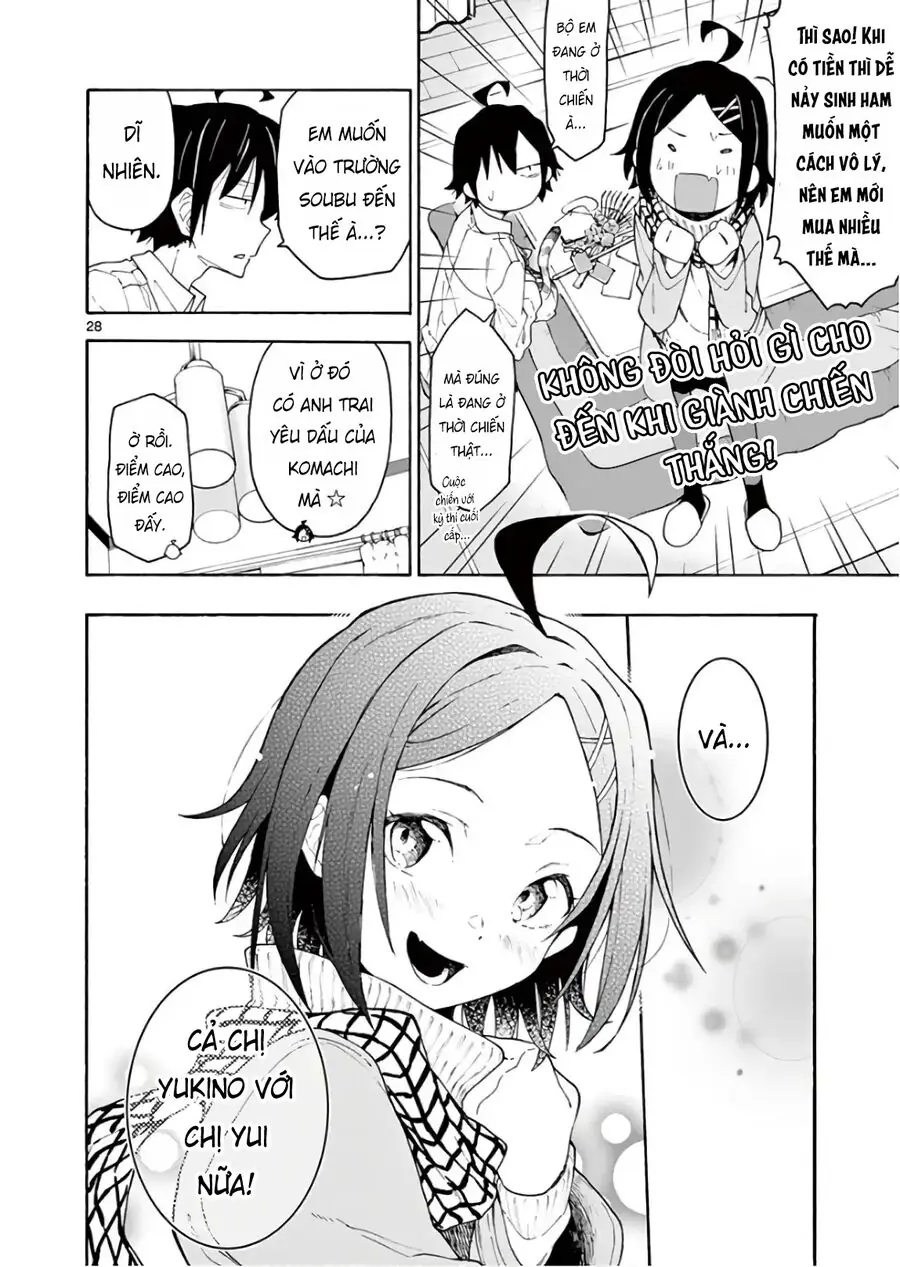 Chuyện Tình Thanh Xuân Bi Hài Của Tôi Quả Nhiên Là Sai Lầm @Comic Chapter 73 - Trang 30