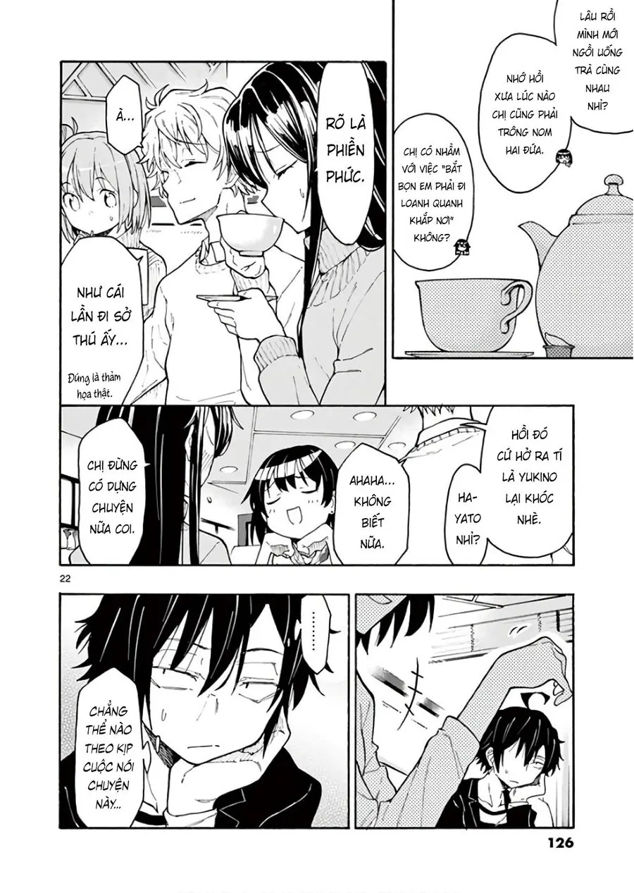 Chuyện Tình Thanh Xuân Bi Hài Của Tôi Quả Nhiên Là Sai Lầm @Comic Chapter 74 - Trang 23