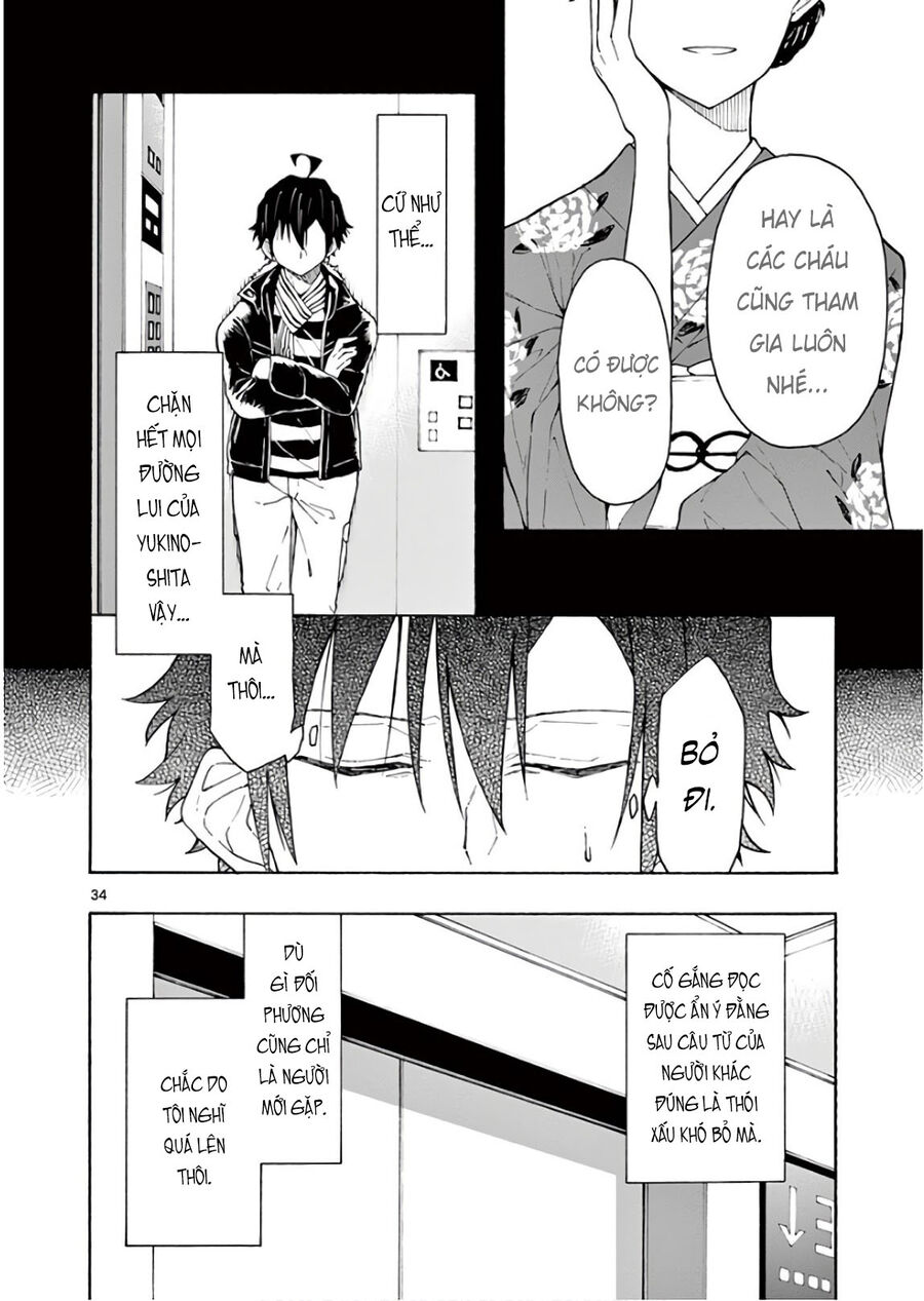 Chuyện Tình Thanh Xuân Bi Hài Của Tôi Quả Nhiên Là Sai Lầm @Comic Chapter 74 - Trang 35