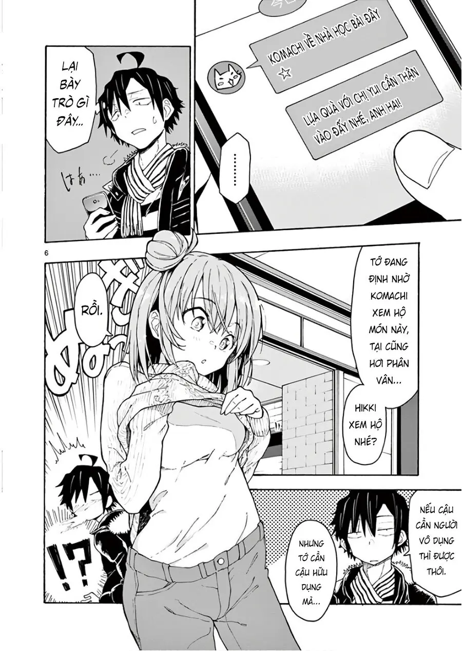 Chuyện Tình Thanh Xuân Bi Hài Của Tôi Quả Nhiên Là Sai Lầm @Comic Chapter 74 - Trang 7