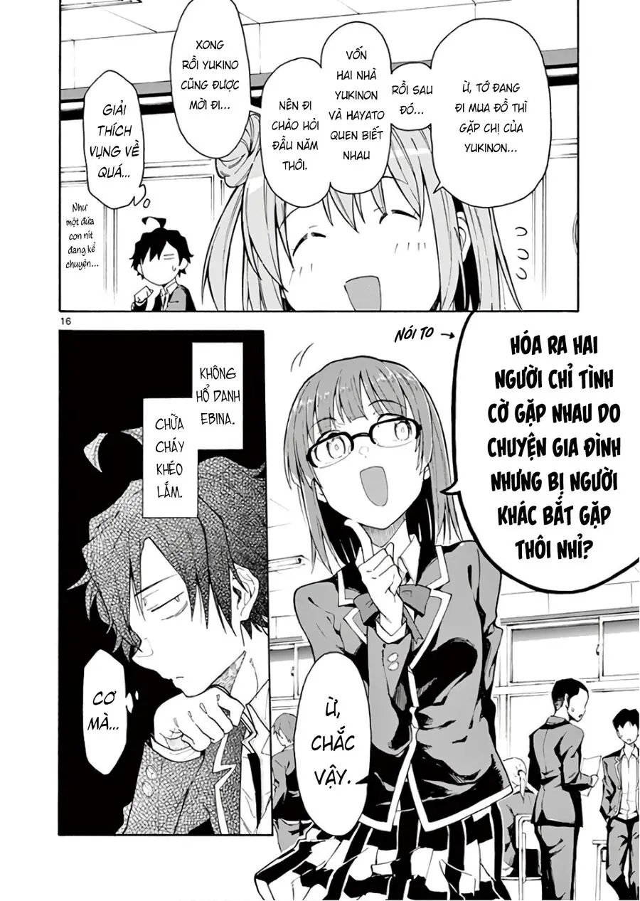 Chuyện Tình Thanh Xuân Bi Hài Của Tôi Quả Nhiên Là Sai Lầm @Comic Chapter 75 - Trang 17
