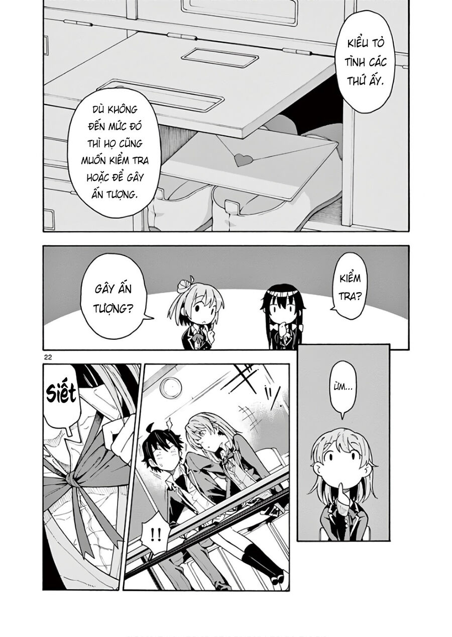 Chuyện Tình Thanh Xuân Bi Hài Của Tôi Quả Nhiên Là Sai Lầm @Comic Chapter 75 - Trang 23