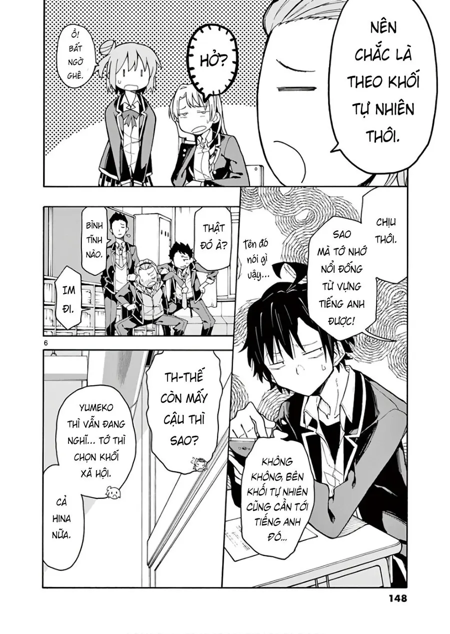 Chuyện Tình Thanh Xuân Bi Hài Của Tôi Quả Nhiên Là Sai Lầm @Comic Chapter 75 - Trang 7
