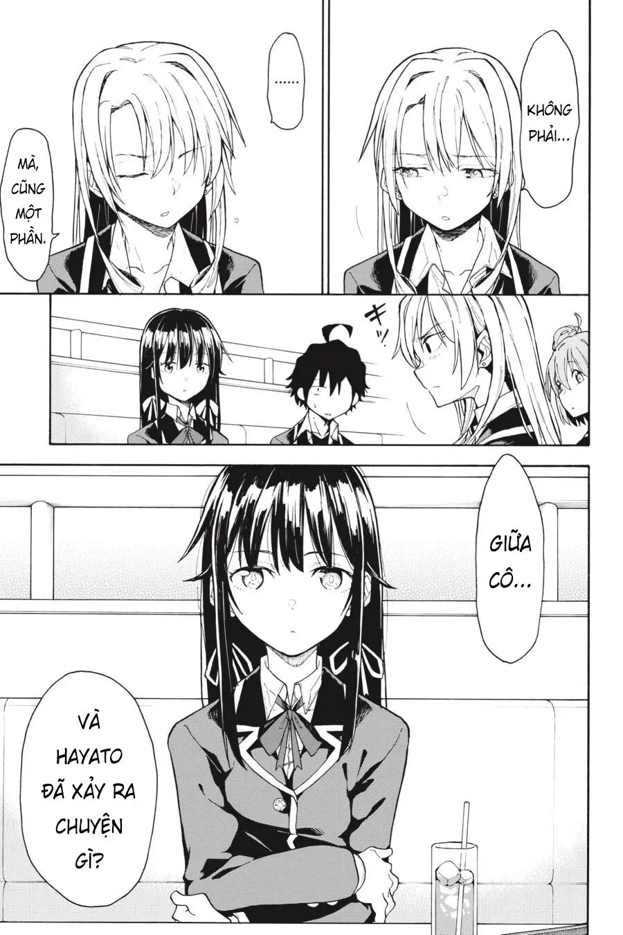 Chuyện Tình Thanh Xuân Bi Hài Của Tôi Quả Nhiên Là Sai Lầm @Comic Chapter 77 - Trang 4