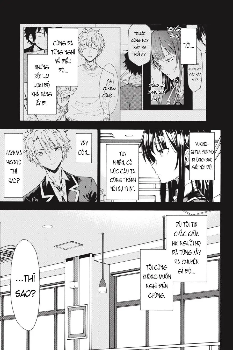 Chuyện Tình Thanh Xuân Bi Hài Của Tôi Quả Nhiên Là Sai Lầm @Comic Chapter 77 - Trang 8