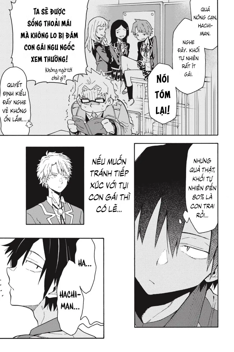 Chuyện Tình Thanh Xuân Bi Hài Của Tôi Quả Nhiên Là Sai Lầm @Comic Chapter 78 - Trang 6