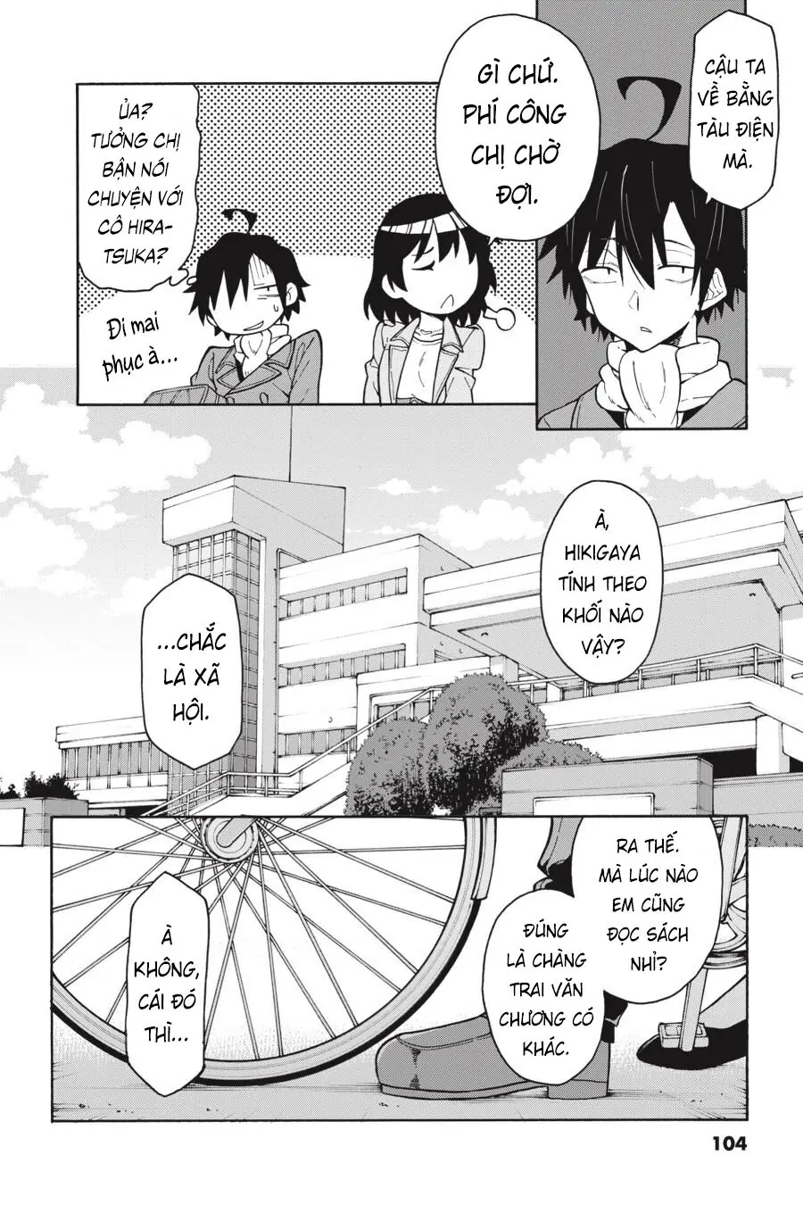 Chuyện Tình Thanh Xuân Bi Hài Của Tôi Quả Nhiên Là Sai Lầm @Comic Chapter 79 - Trang 8