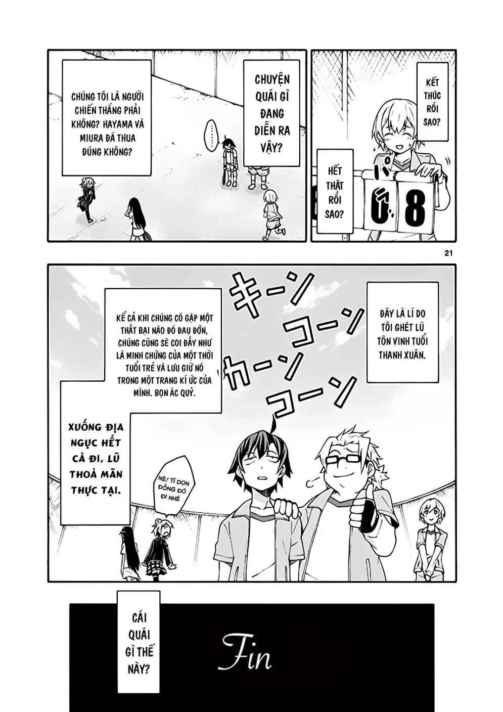 Chuyện Tình Thanh Xuân Bi Hài Của Tôi Quả Nhiên Là Sai Lầm @Comic Chapter 8 - Trang 21