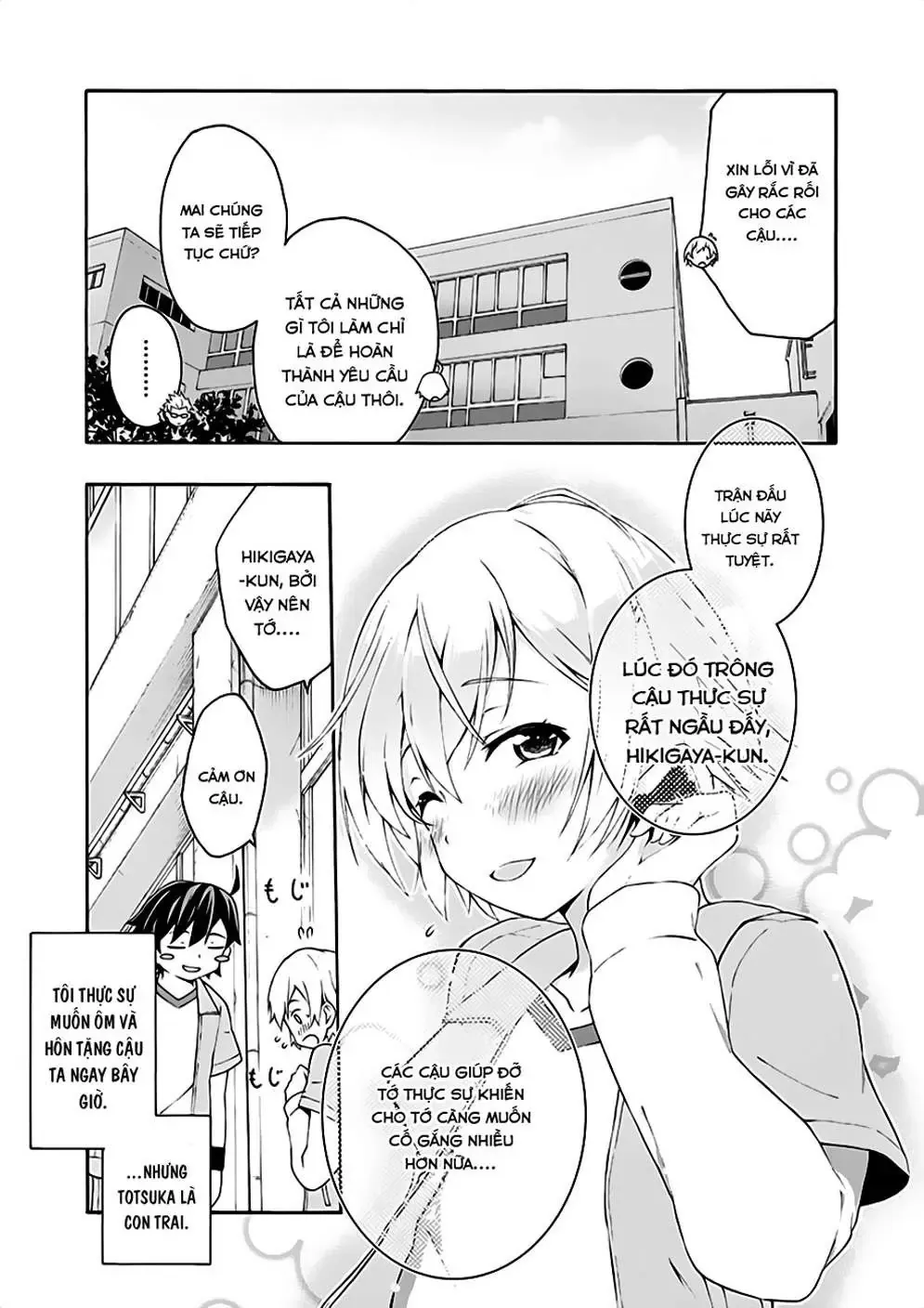 Chuyện Tình Thanh Xuân Bi Hài Của Tôi Quả Nhiên Là Sai Lầm @Comic Chapter 8 - Trang 23