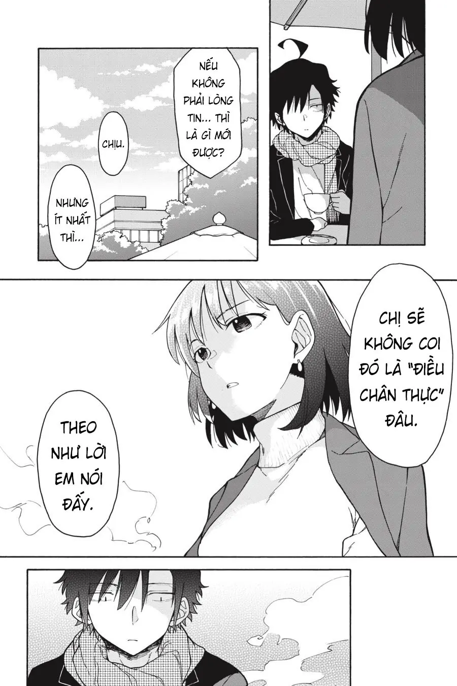 Chuyện Tình Thanh Xuân Bi Hài Của Tôi Quả Nhiên Là Sai Lầm @Comic Chapter 81.5 - Trang 4