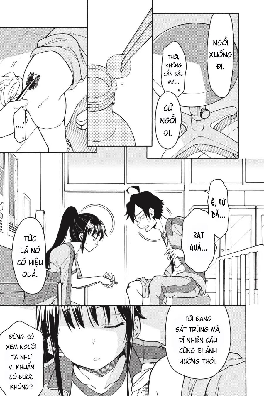 Chuyện Tình Thanh Xuân Bi Hài Của Tôi Quả Nhiên Là Sai Lầm @Comic Chapter 81 - Trang 10