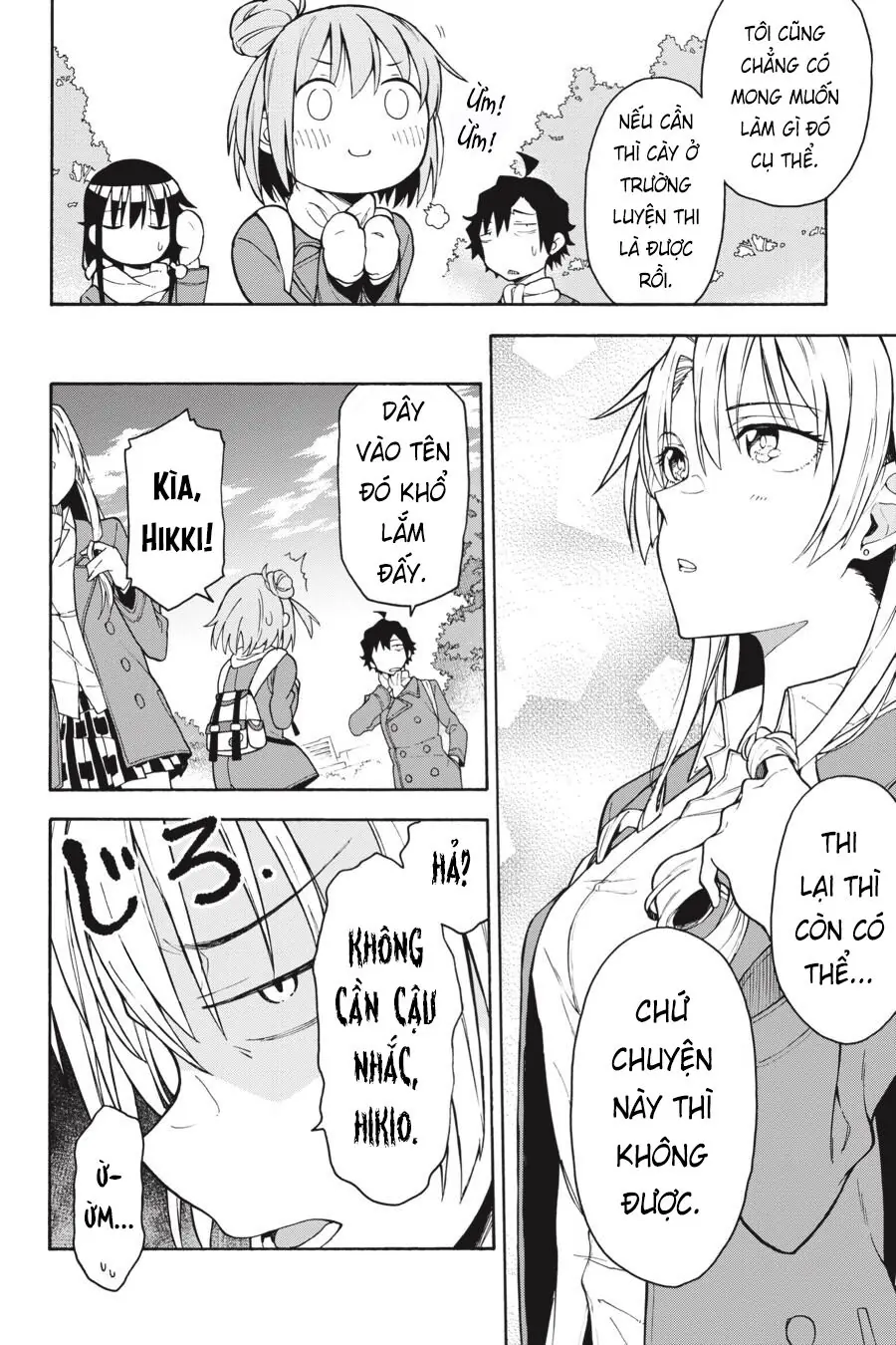 Chuyện Tình Thanh Xuân Bi Hài Của Tôi Quả Nhiên Là Sai Lầm @Comic Chapter 81 - Trang 21