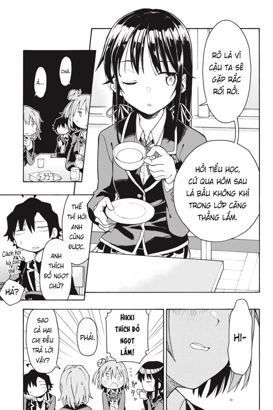 Chuyện Tình Thanh Xuân Bi Hài Của Tôi Quả Nhiên Là Sai Lầm @Comic Chapter 82 - Trang 10