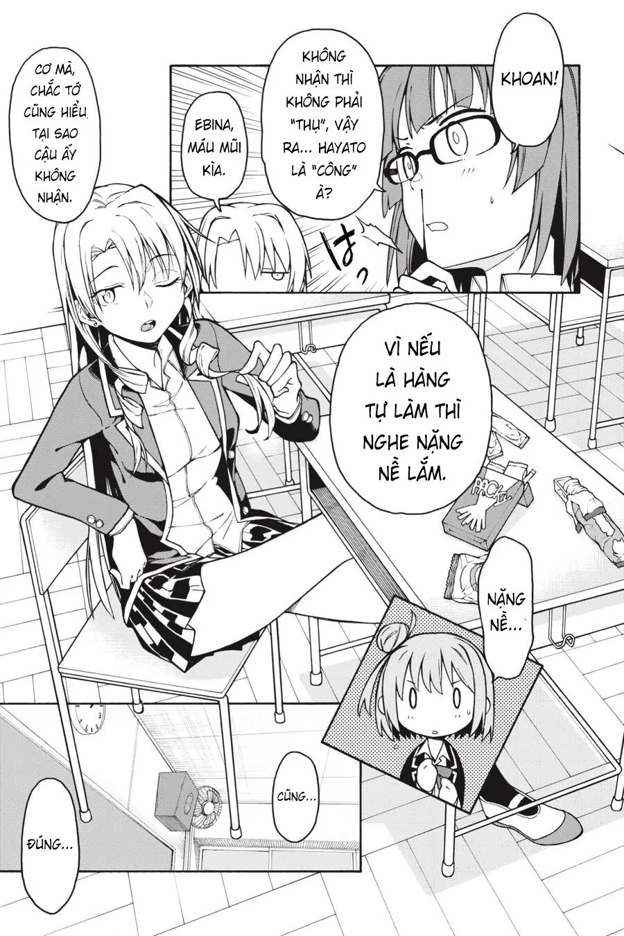 Chuyện Tình Thanh Xuân Bi Hài Của Tôi Quả Nhiên Là Sai Lầm @Comic Chapter 82 - Trang 8