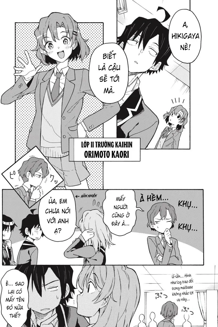 Chuyện Tình Thanh Xuân Bi Hài Của Tôi Quả Nhiên Là Sai Lầm @Comic Chapter 83 - Trang 12