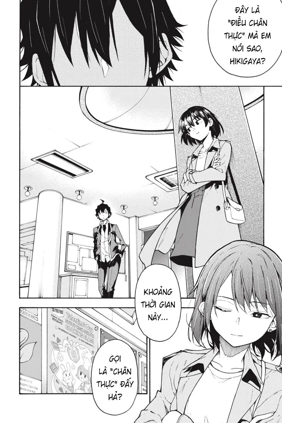 Chuyện Tình Thanh Xuân Bi Hài Của Tôi Quả Nhiên Là Sai Lầm @Comic Chapter 84 - Trang 27