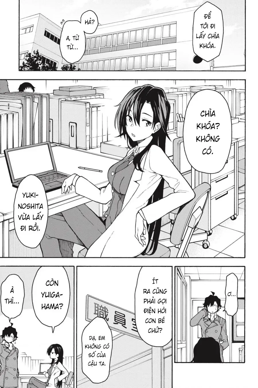 Chuyện Tình Thanh Xuân Bi Hài Của Tôi Quả Nhiên Là Sai Lầm @Comic Chapter 89 - Trang 8
