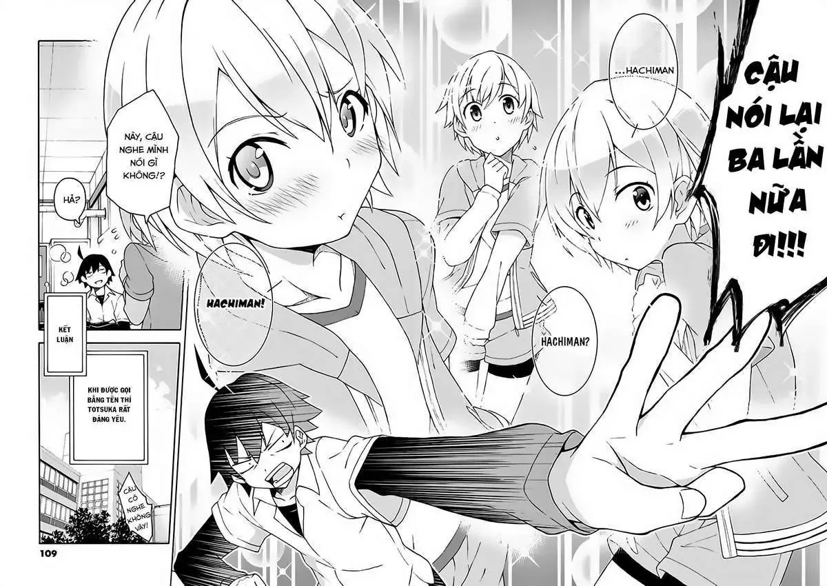 Chuyện Tình Thanh Xuân Bi Hài Của Tôi Quả Nhiên Là Sai Lầm @Comic Chapter 9 - Trang 11