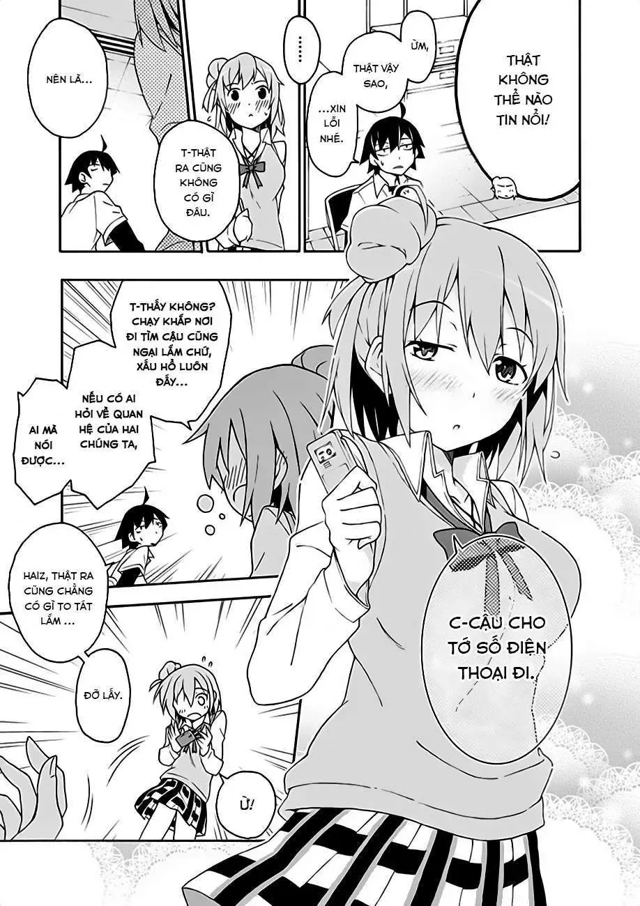 Chuyện Tình Thanh Xuân Bi Hài Của Tôi Quả Nhiên Là Sai Lầm @Comic Chapter 9 - Trang 13