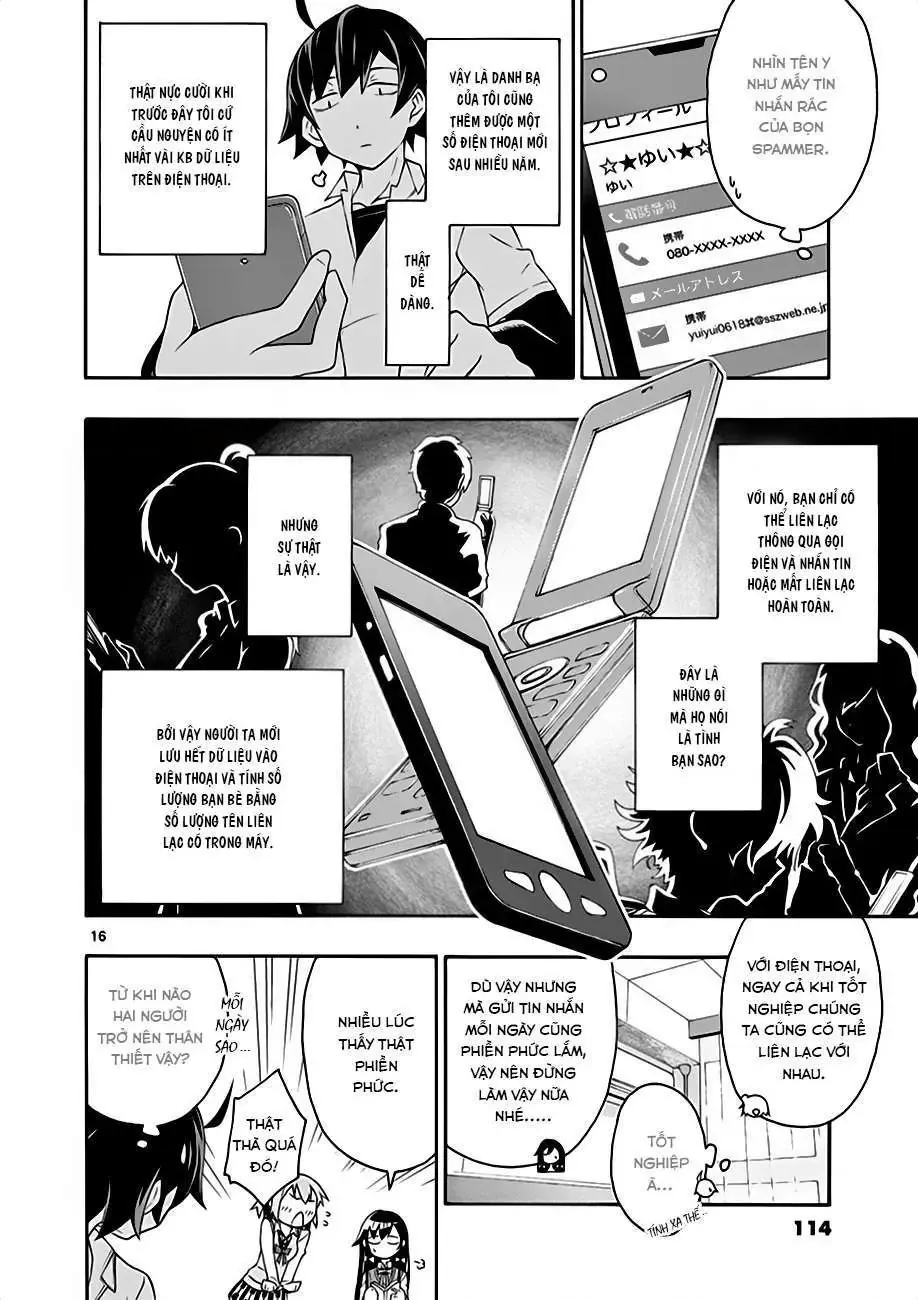 Chuyện Tình Thanh Xuân Bi Hài Của Tôi Quả Nhiên Là Sai Lầm @Comic Chapter 9 - Trang 16