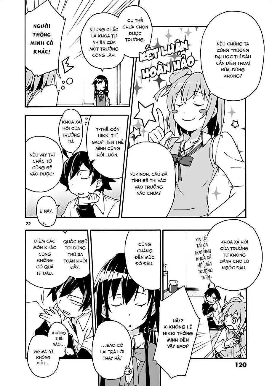 Chuyện Tình Thanh Xuân Bi Hài Của Tôi Quả Nhiên Là Sai Lầm @Comic Chapter 9 - Trang 22