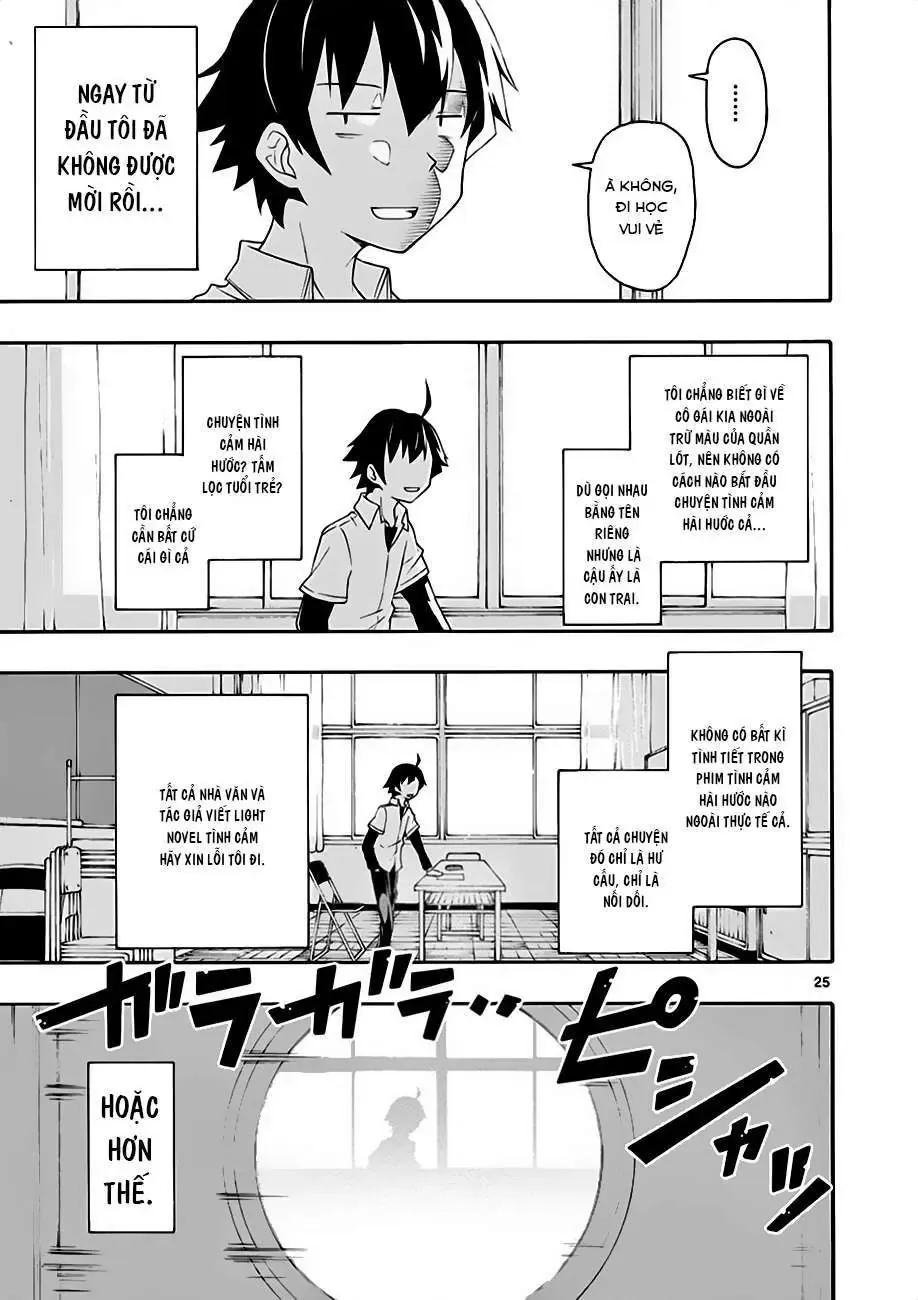 Chuyện Tình Thanh Xuân Bi Hài Của Tôi Quả Nhiên Là Sai Lầm @Comic Chapter 9 - Trang 25