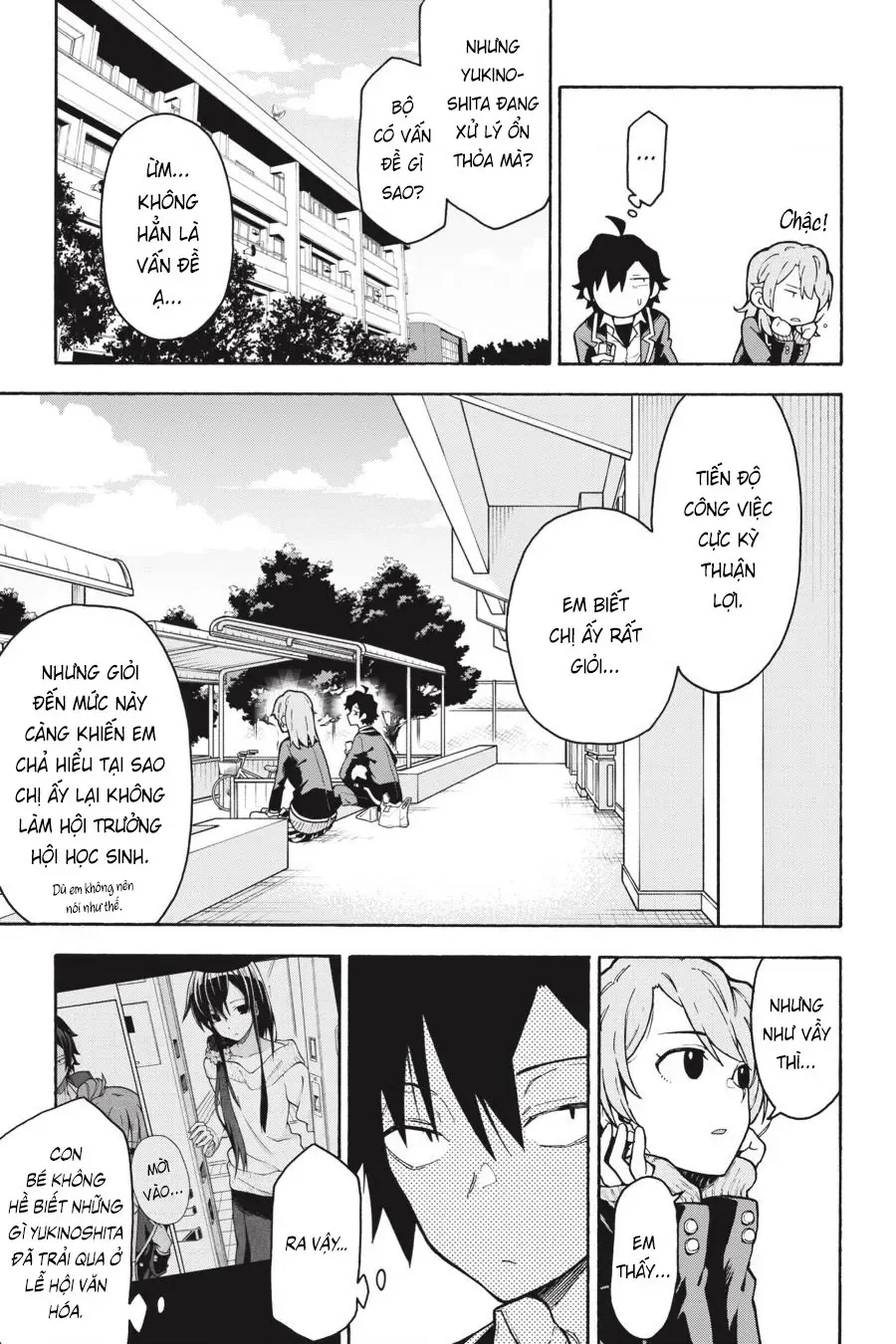 Chuyện Tình Thanh Xuân Bi Hài Của Tôi Quả Nhiên Là Sai Lầm @Comic Chapter 90 - Trang 14