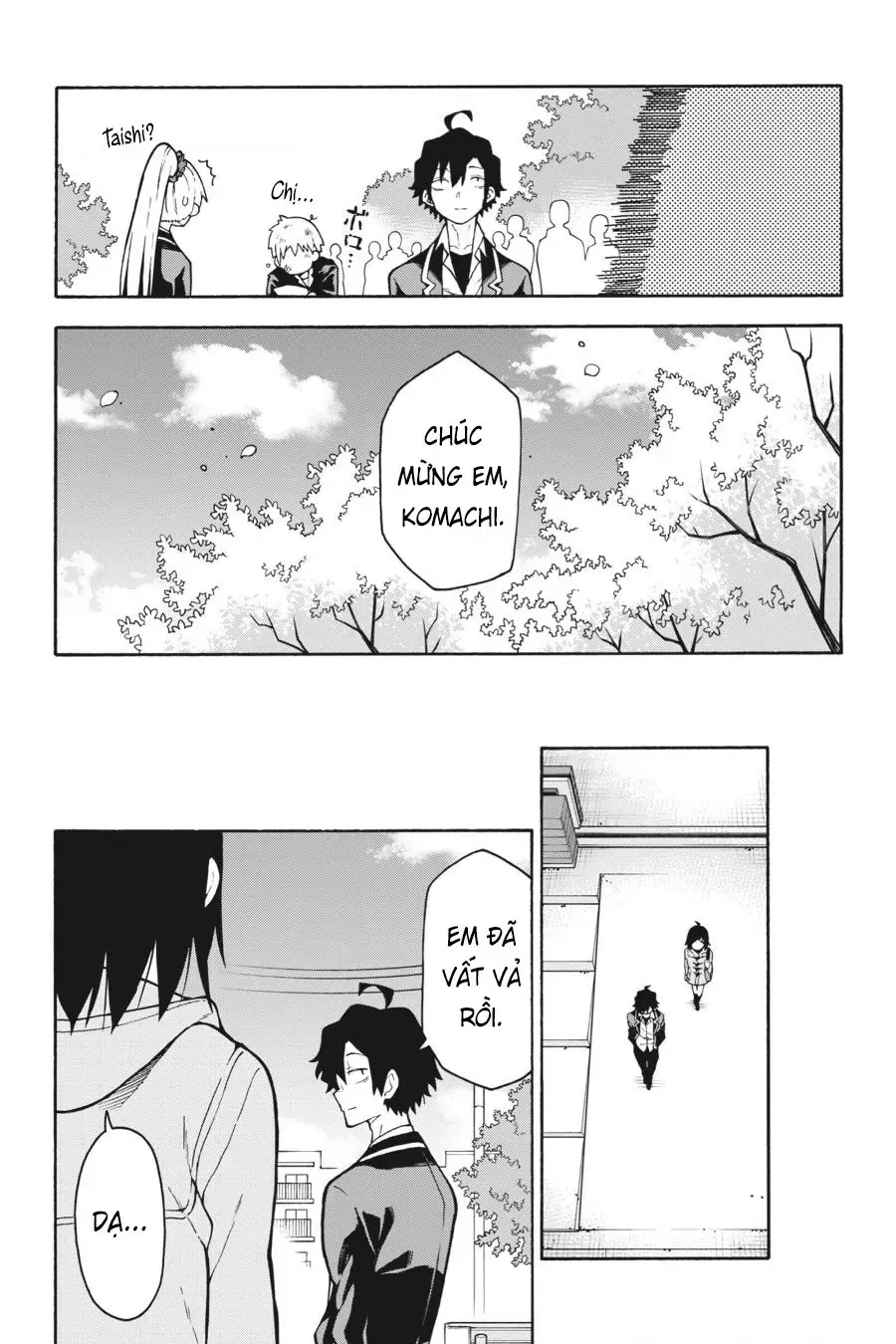 Chuyện Tình Thanh Xuân Bi Hài Của Tôi Quả Nhiên Là Sai Lầm @Comic Chapter 90 - Trang 7