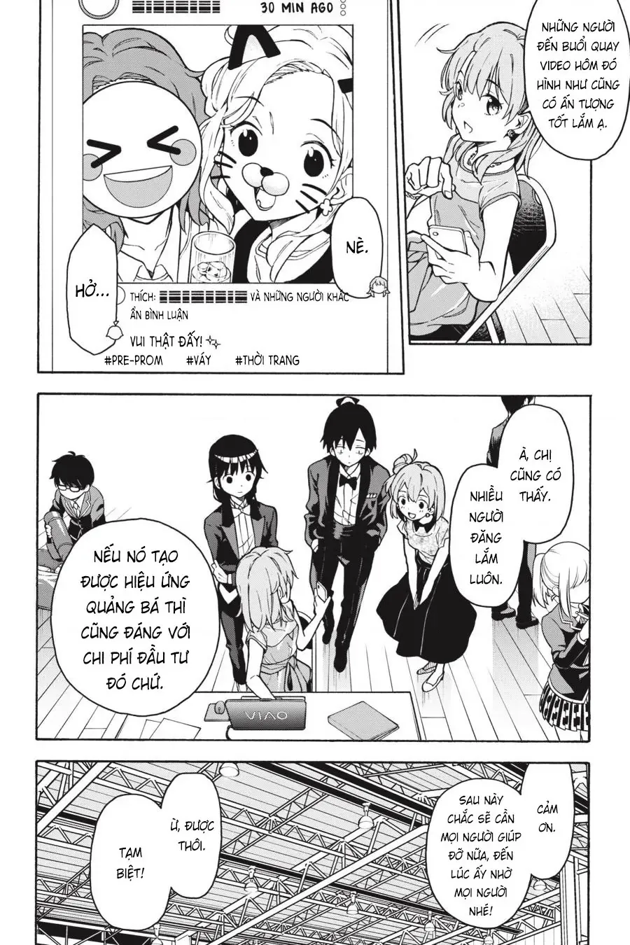 Chuyện Tình Thanh Xuân Bi Hài Của Tôi Quả Nhiên Là Sai Lầm @Comic Chapter 91 - Trang 26