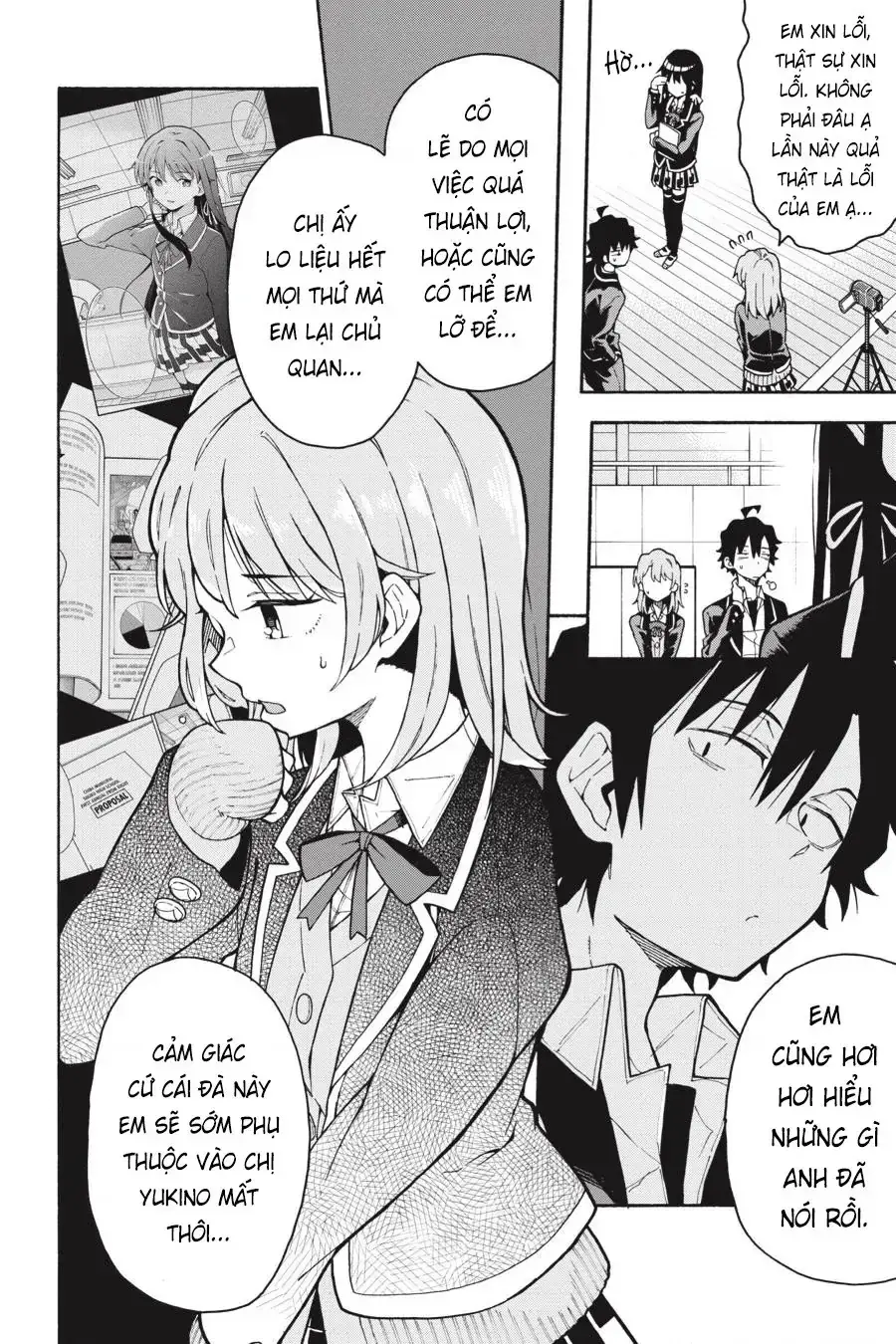 Chuyện Tình Thanh Xuân Bi Hài Của Tôi Quả Nhiên Là Sai Lầm @Comic Chapter 91 - Trang 5