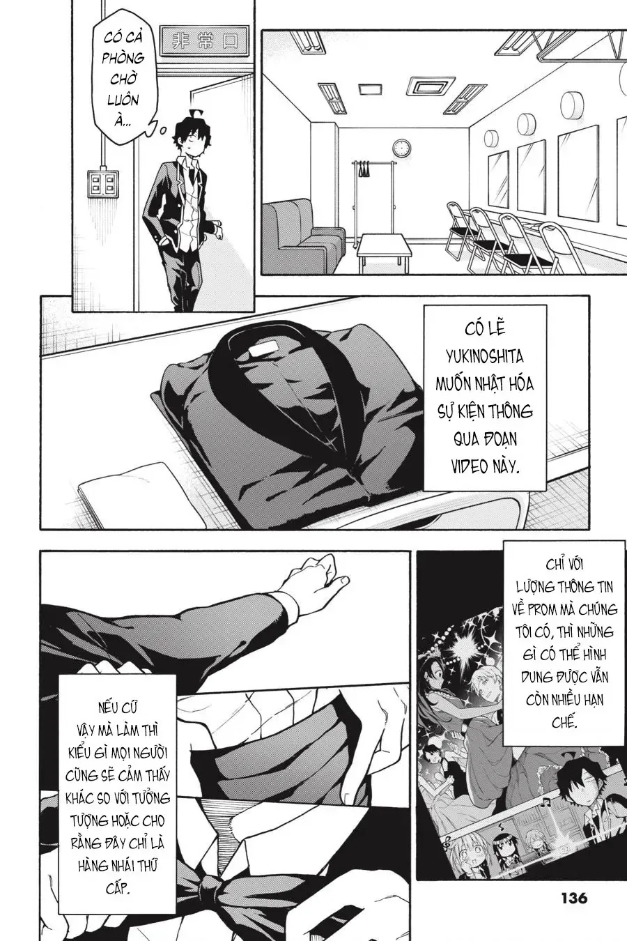 Chuyện Tình Thanh Xuân Bi Hài Của Tôi Quả Nhiên Là Sai Lầm @Comic Chapter 91 - Trang 7