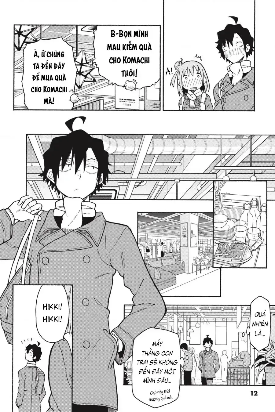 Chuyện Tình Thanh Xuân Bi Hài Của Tôi Quả Nhiên Là Sai Lầm @Comic Chapter 92 - Trang 11