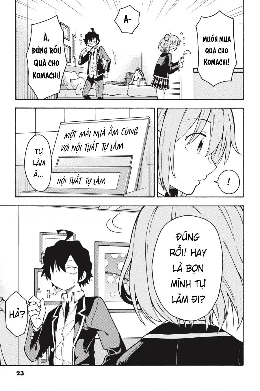 Chuyện Tình Thanh Xuân Bi Hài Của Tôi Quả Nhiên Là Sai Lầm @Comic Chapter 92 - Trang 22