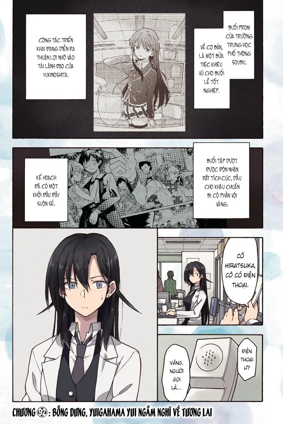Chuyện Tình Thanh Xuân Bi Hài Của Tôi Quả Nhiên Là Sai Lầm @Comic Chapter 92 - Trang 3