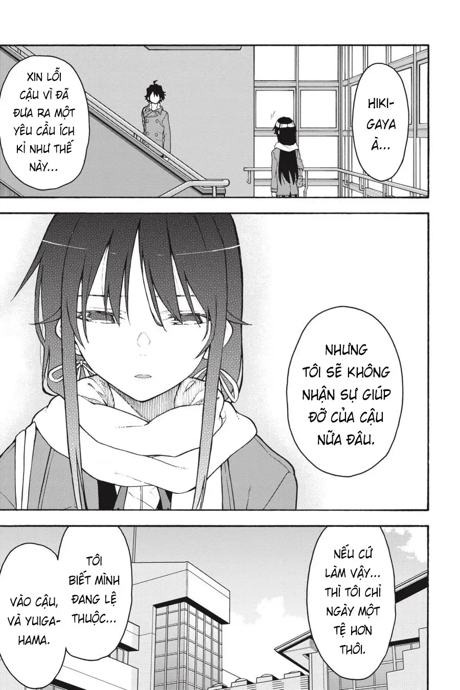 Chuyện Tình Thanh Xuân Bi Hài Của Tôi Quả Nhiên Là Sai Lầm @Comic Chapter 94 - Trang 8