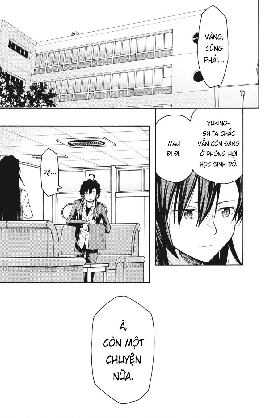 Chuyện Tình Thanh Xuân Bi Hài Của Tôi Quả Nhiên Là Sai Lầm @Comic Chapter 95 - Trang 12