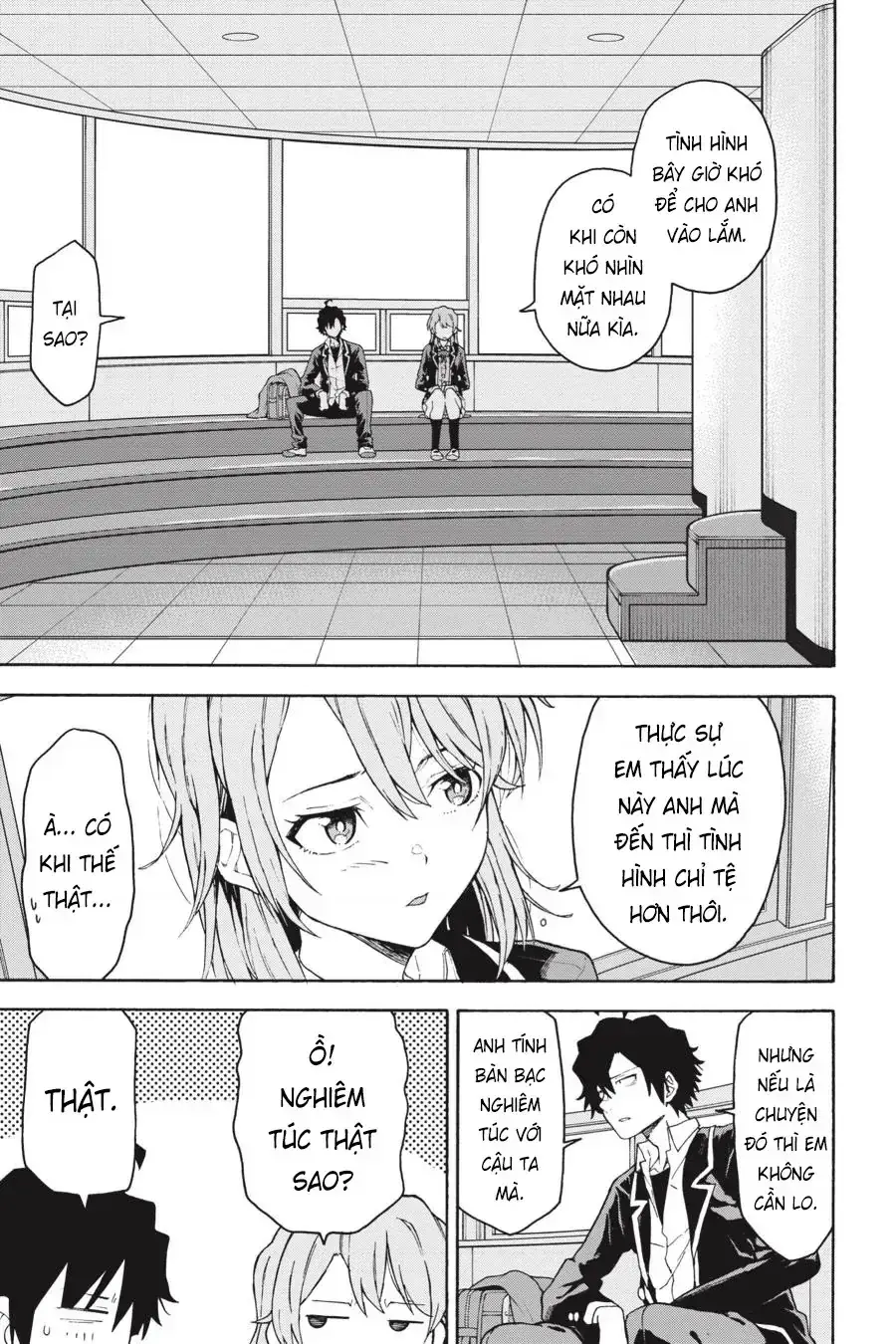 Chuyện Tình Thanh Xuân Bi Hài Của Tôi Quả Nhiên Là Sai Lầm @Comic Chapter 95 - Trang 18
