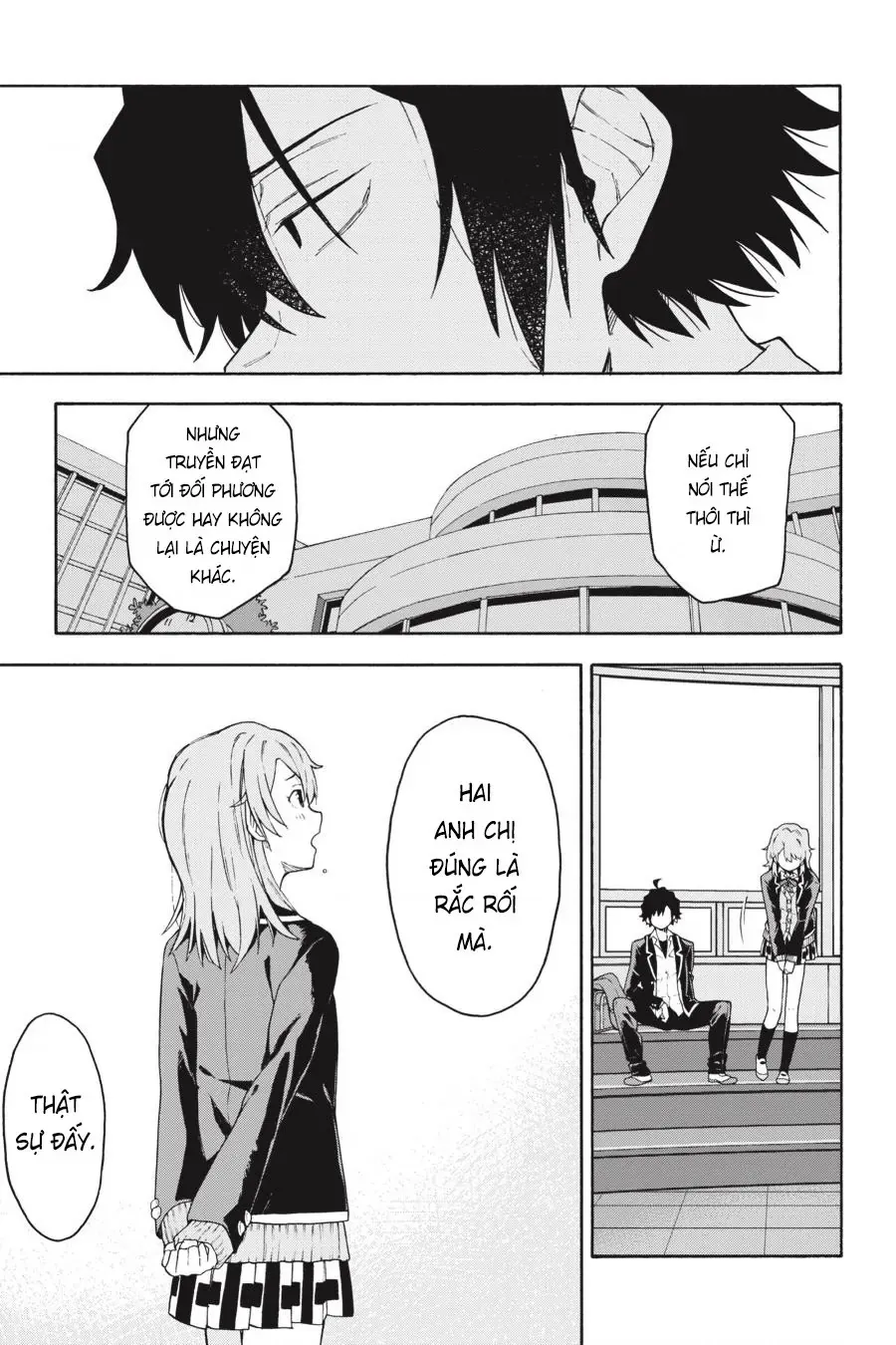 Chuyện Tình Thanh Xuân Bi Hài Của Tôi Quả Nhiên Là Sai Lầm @Comic Chapter 95 - Trang 28