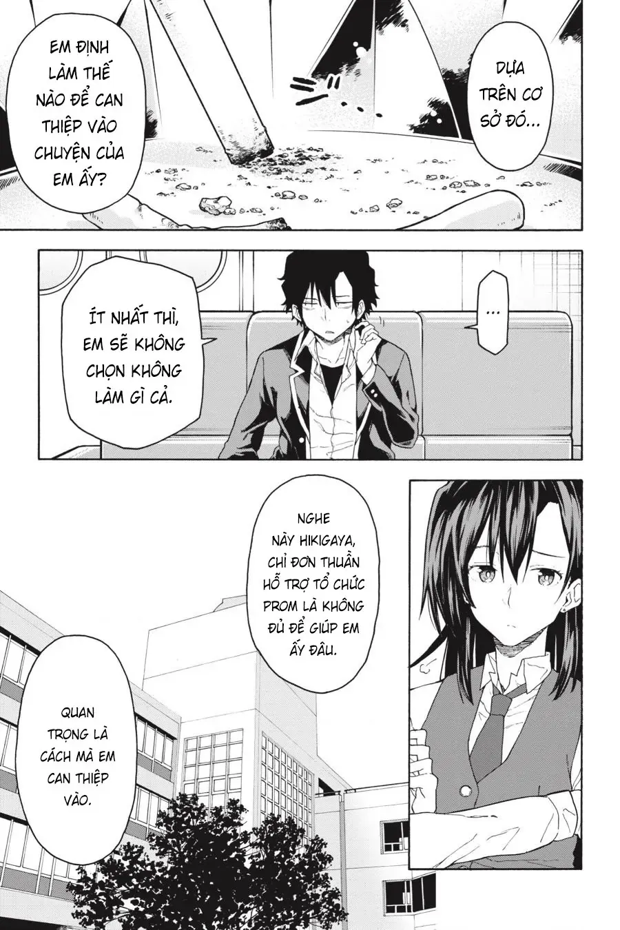 Chuyện Tình Thanh Xuân Bi Hài Của Tôi Quả Nhiên Là Sai Lầm @Comic Chapter 95 - Trang 8