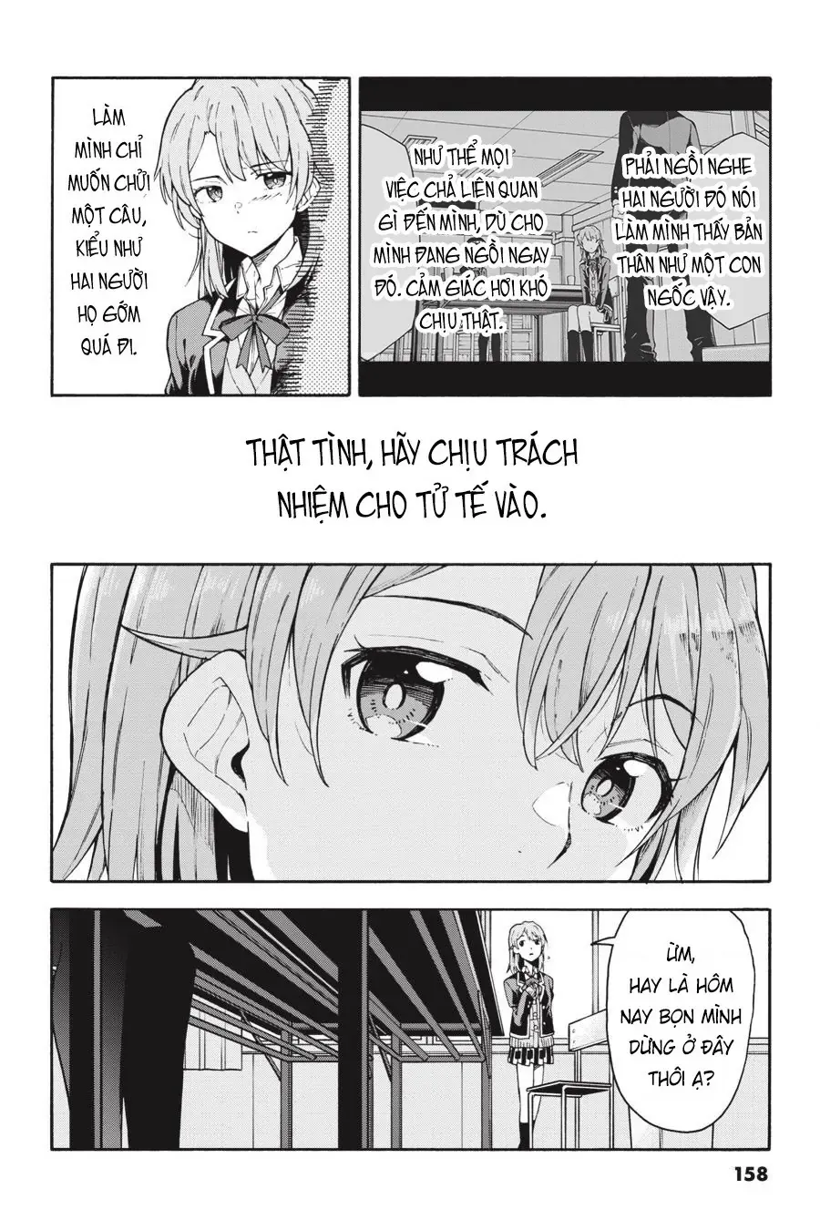 Chuyện Tình Thanh Xuân Bi Hài Của Tôi Quả Nhiên Là Sai Lầm @Comic Chapter 96.5 - Trang 5