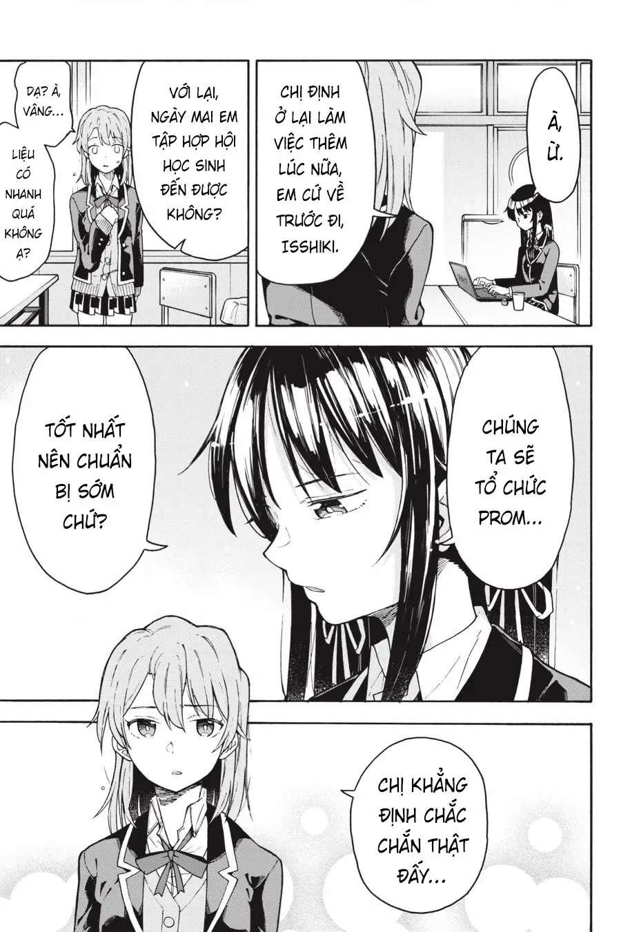 Chuyện Tình Thanh Xuân Bi Hài Của Tôi Quả Nhiên Là Sai Lầm @Comic Chapter 96.5 - Trang 6