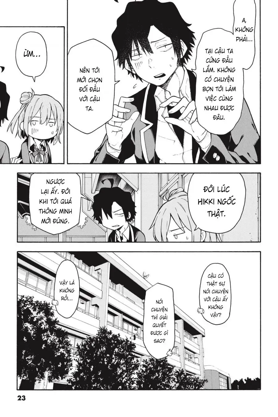 Chuyện Tình Thanh Xuân Bi Hài Của Tôi Quả Nhiên Là Sai Lầm @Comic Chapter 97 - Trang 22