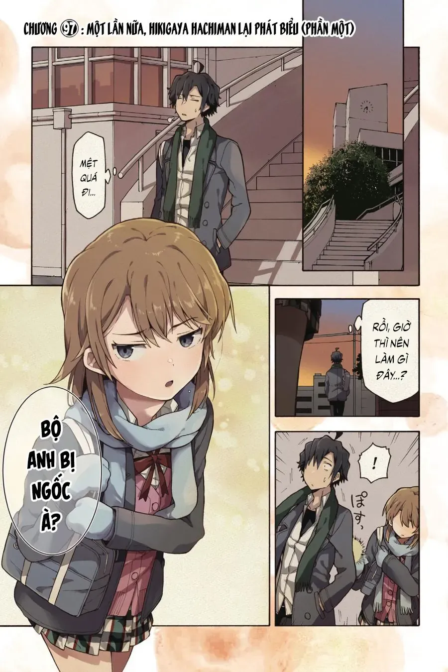 Chuyện Tình Thanh Xuân Bi Hài Của Tôi Quả Nhiên Là Sai Lầm @Comic Chapter 97 - Trang 3